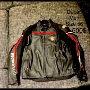 1- Men coat size 56, 600$, 2- Women coat size M-500$. 3- Motor cycle cover 95$